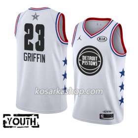 Dres Detroit Pistons Blake Griffin 23 2019 All-Star Jordan Brand Bijela Swingman - Dječji